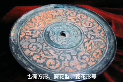 銅鏡成片
